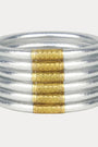 Silver All Weather Bangles(Set of 6)