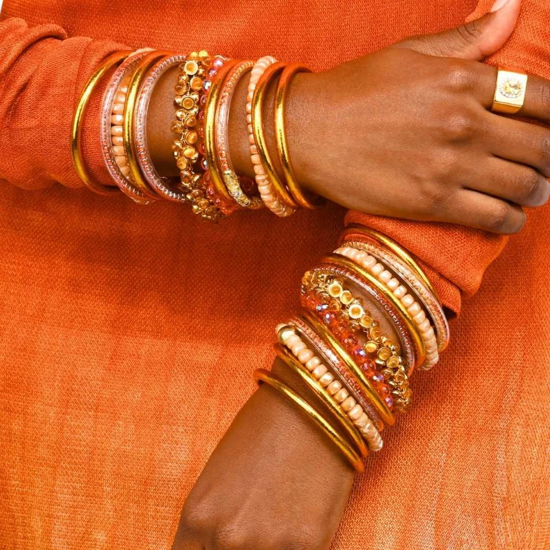 Spark All Weather Bangles(Set of 6)