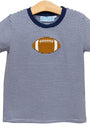 Football Shirt - Navy and Crimson