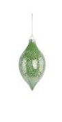 Beaded Glass Ornament(3 different shapes)(Each Sold Separatly)