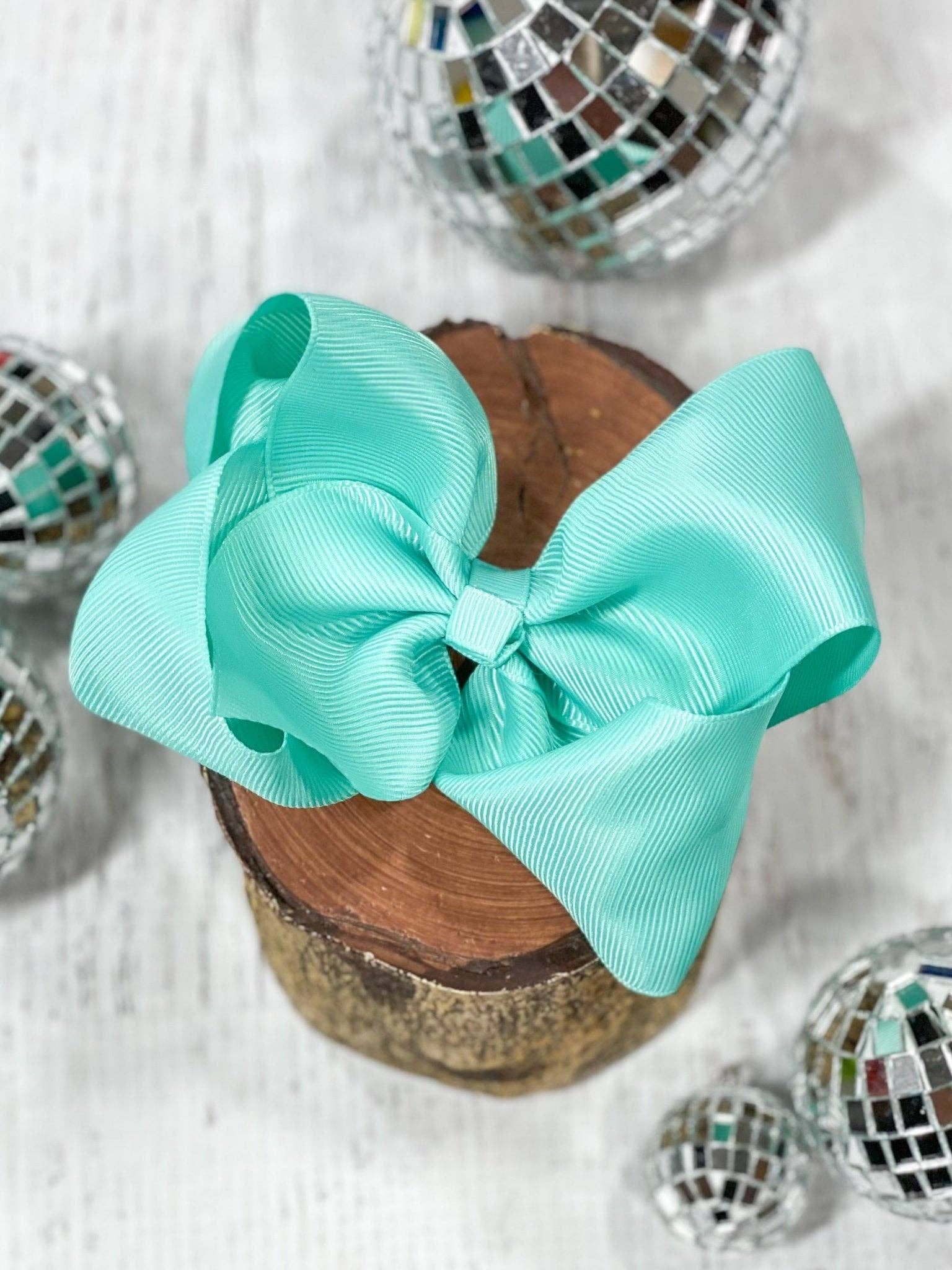 The Hair Bow Company - 4.5" Classic Grosgrain Hair Bow | Alligator Clip, Satin Headband, or French Clip