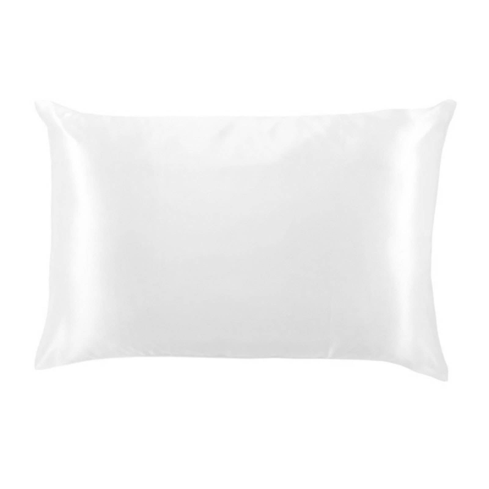 White pillow on a white background