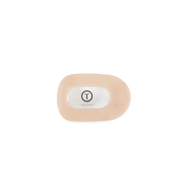 Flat Round Hair Clip
