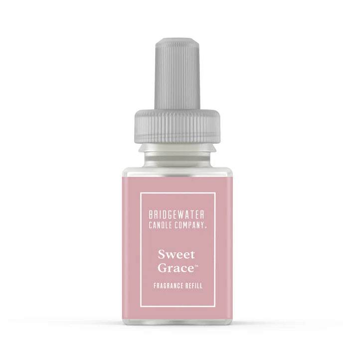 Bridgewater Candle Company Sweet Grace fragrance refill bottle on a white background