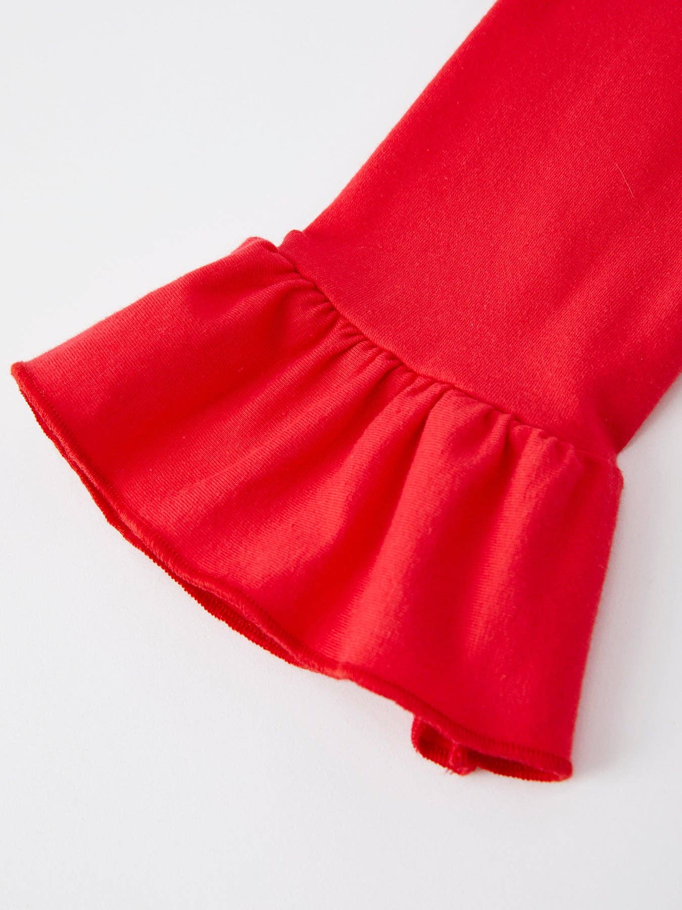 Rylee Faith Designs - Christmas Red Girls Embroidered Pajamas