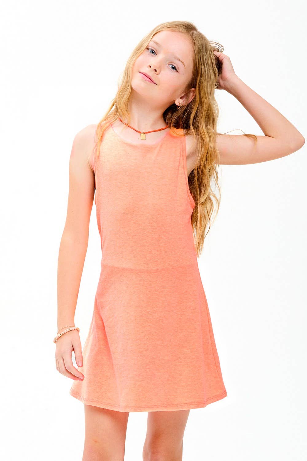 Good Girl - Cross-strap Back Mini Dress