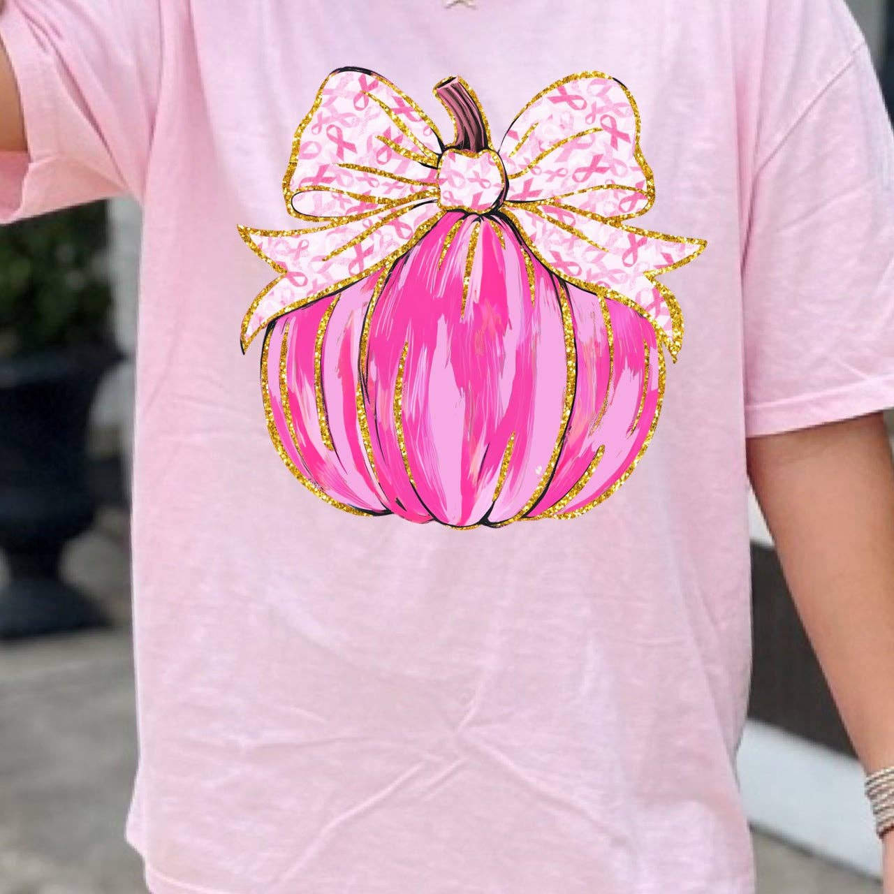 Ace of Grace - Breast Cancer Pumpkin Tees
