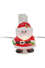 7' Battery Operated 15L Santa, Snowman & Christmas Tree Fairy Clip Lights In PDQ, 3 Assorted