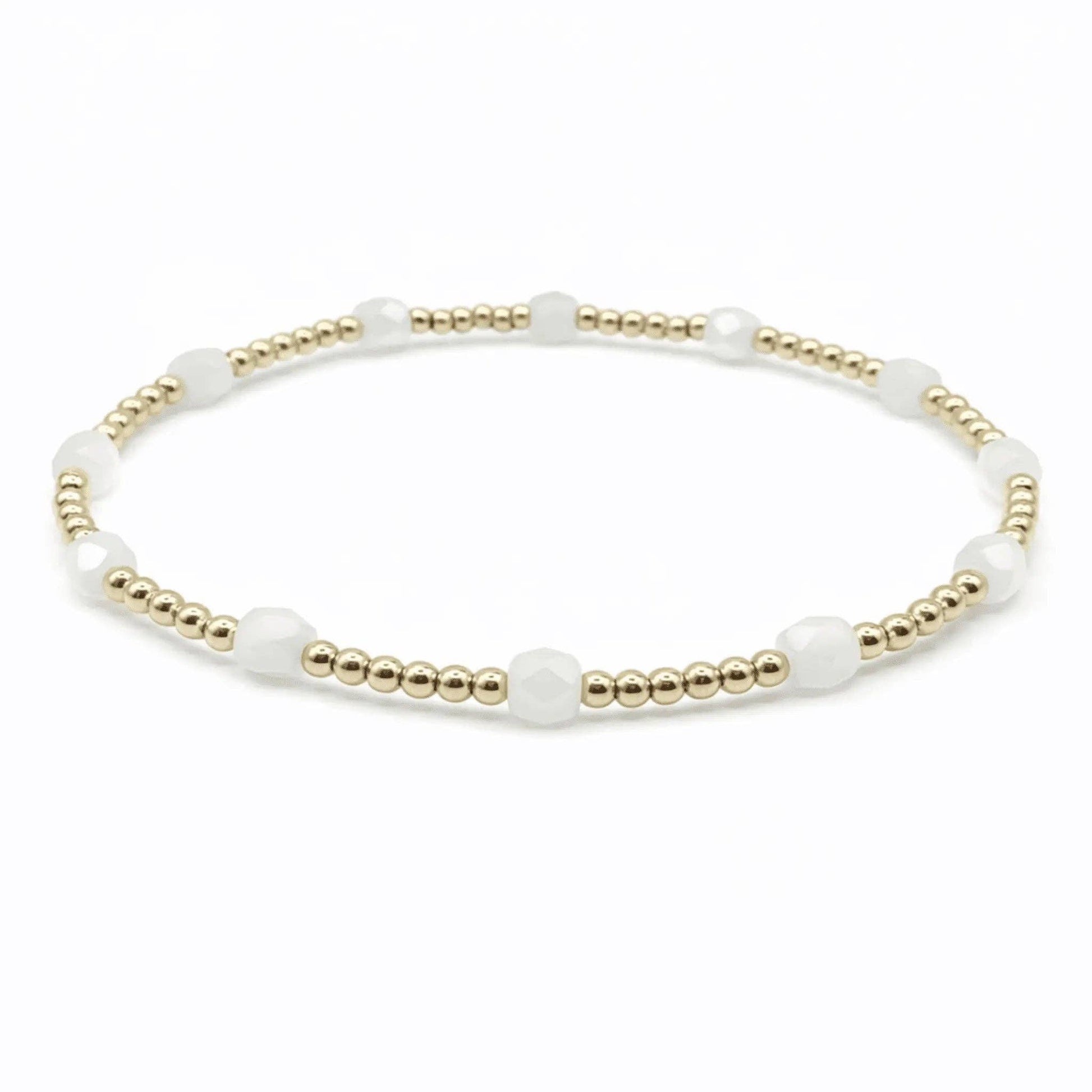 erin gray - The Key West Bracelet in Winter White
