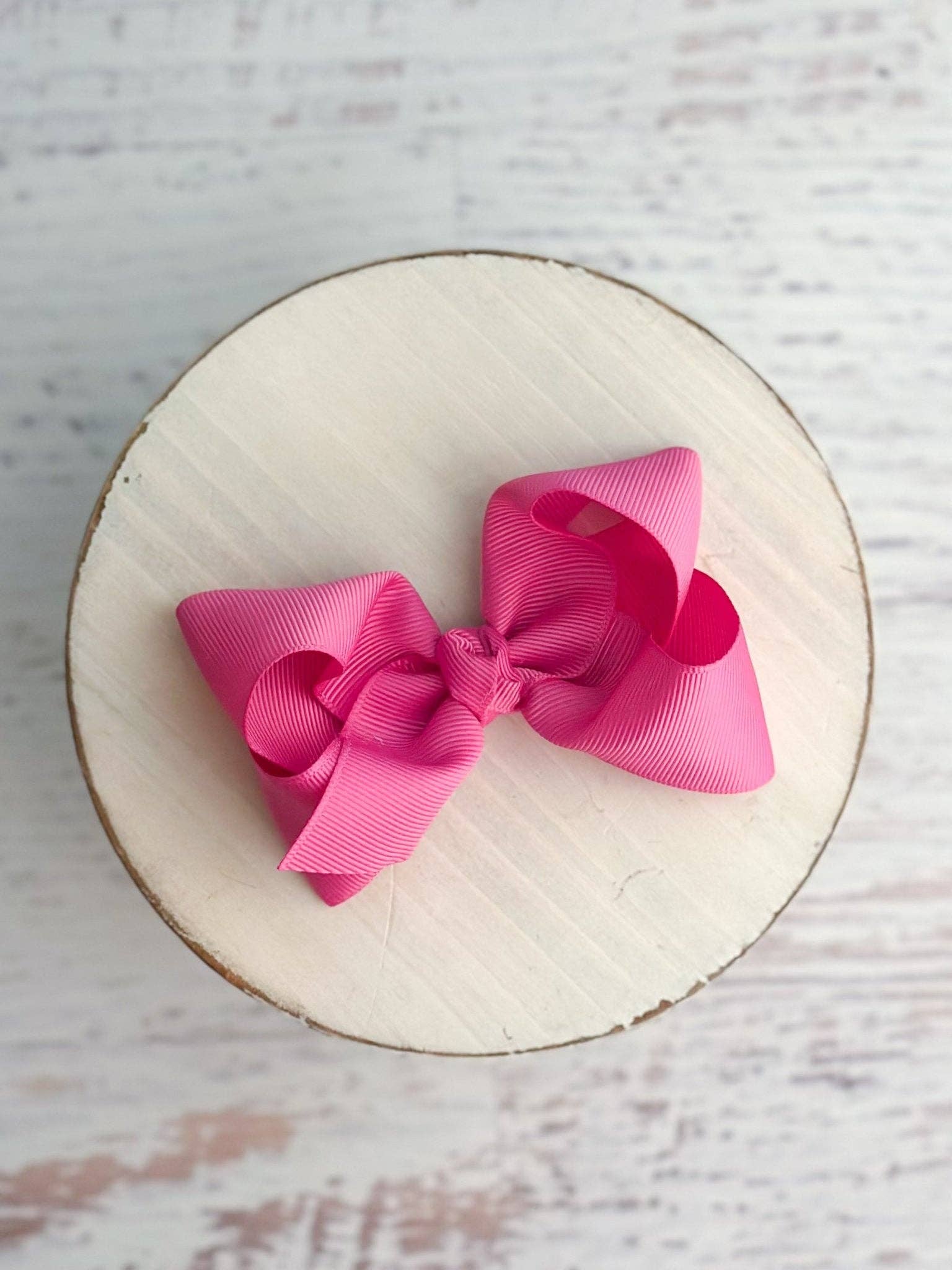 The Hair Bow Company - 4" Essential Grosgrain Hair Bow | Clip or Headband