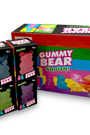 Gummy Bear Squish toy packaging with colorful design on a white background