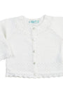 Feltman Brothers - Baby & Toddler Girls Pointelle Ruffle Knit Cardigan
