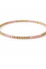 erin gray - Refined Pink Stone and 14k Gold-Filled Beaded Bracelet