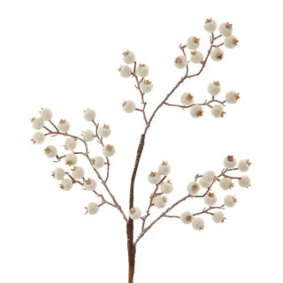 25.5" White Berry Pick