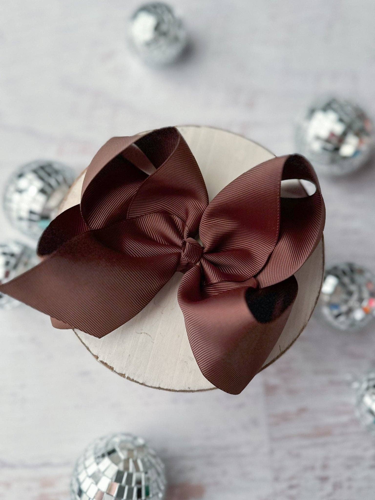 The Hair Bow Company - 5.5" Oversize Grosgrain Hair Bow | Alligator Clip or (Headband - Coming Soon)