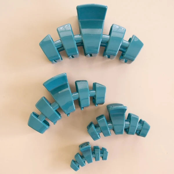 Classic Teal with it Claw Clip