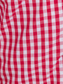 Close-up of red and white checkered fabric