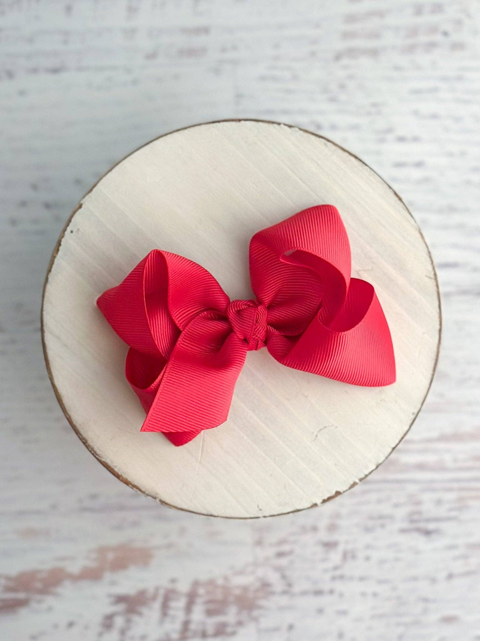 The Hair Bow Company - 4" Essential Grosgrain Hair Bow | Clip or Headband
