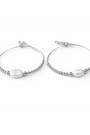 erin gray - Classic Pearl Earring in Sterling Silver