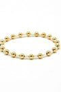 erin gray - 5mm Montauk 14k Gold and Pearl Waterproof Bracelet