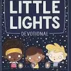 Book titled 'Little Lights Devotional' with a cover featuring four children of different ethnicities.