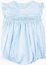 Rose Garden Collection Smocked Fly Sleeve Bubble