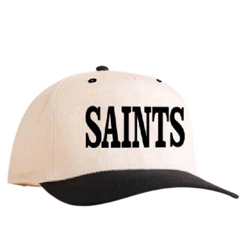Girlie Girl Originals - LM-3014 SAINTS CAP BLACK