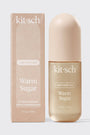 Kit-sch Warm Sugar hair perfume bottle and packaging on a white background