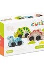 Cubika Joyful Dinos toy set packaging on a white background