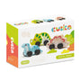 Cubika Joyful Dinos toy set packaging on a white background