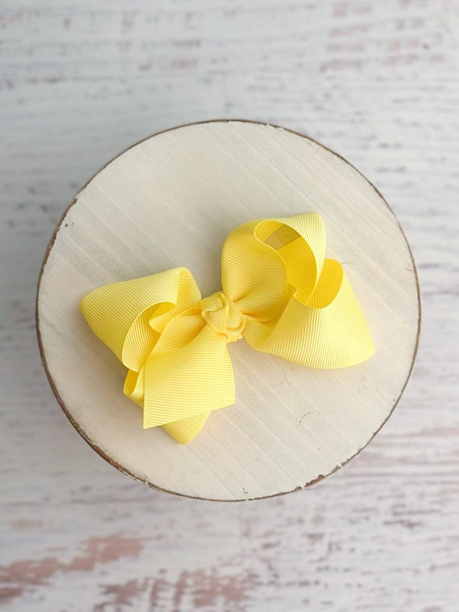 The Hair Bow Company - 4" Essential Grosgrain Hair Bow | Clip or Headband