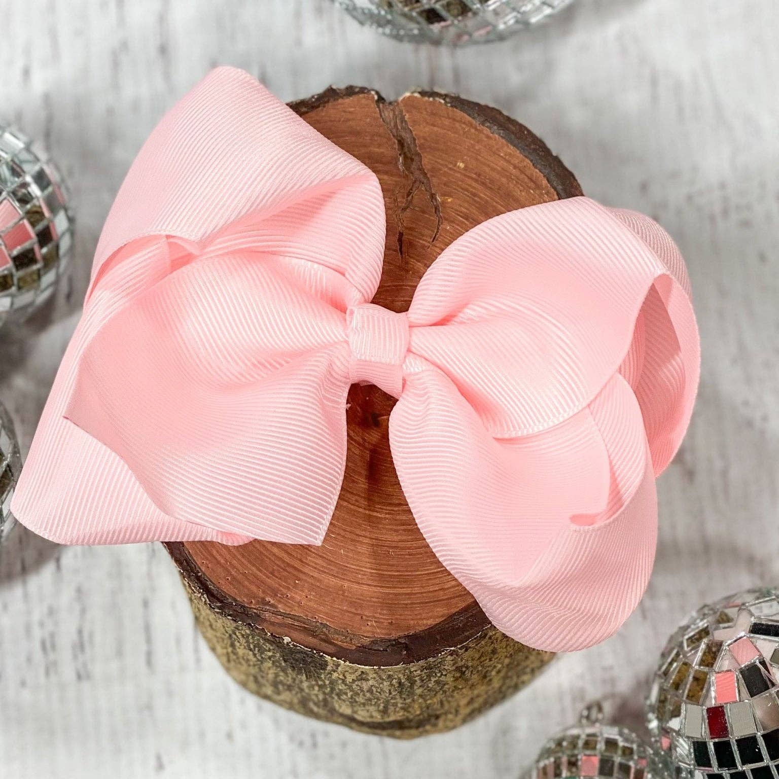 The Hair Bow Company - 4.5" Classic Grosgrain Hair Bow | Alligator Clip, Satin Headband, or French Clip