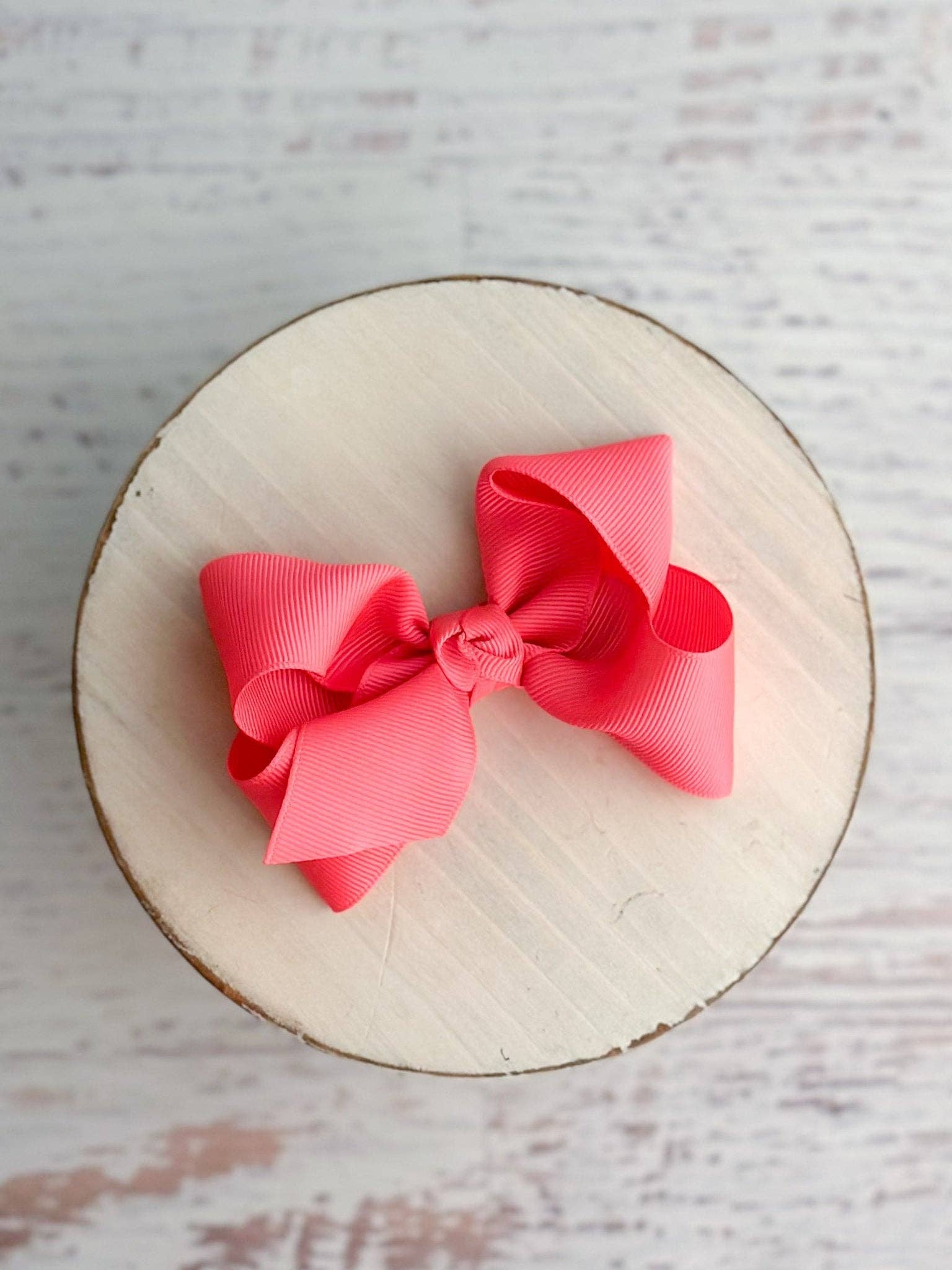 The Hair Bow Company - 4" Essential Grosgrain Hair Bow | Clip or Headband