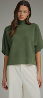 Olive Sweater Top