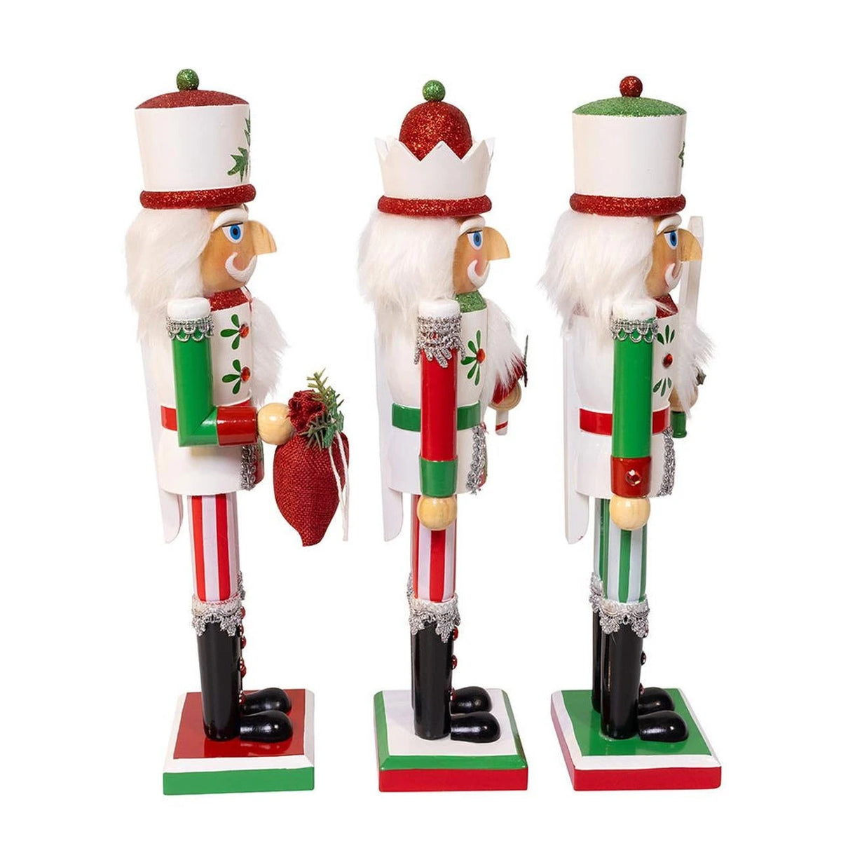 15' Wooden Jolly Nutcracker