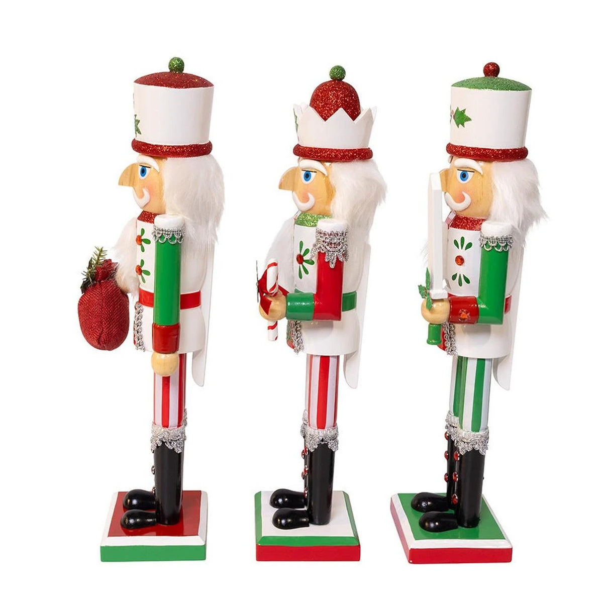 15' Wooden Jolly Nutcracker