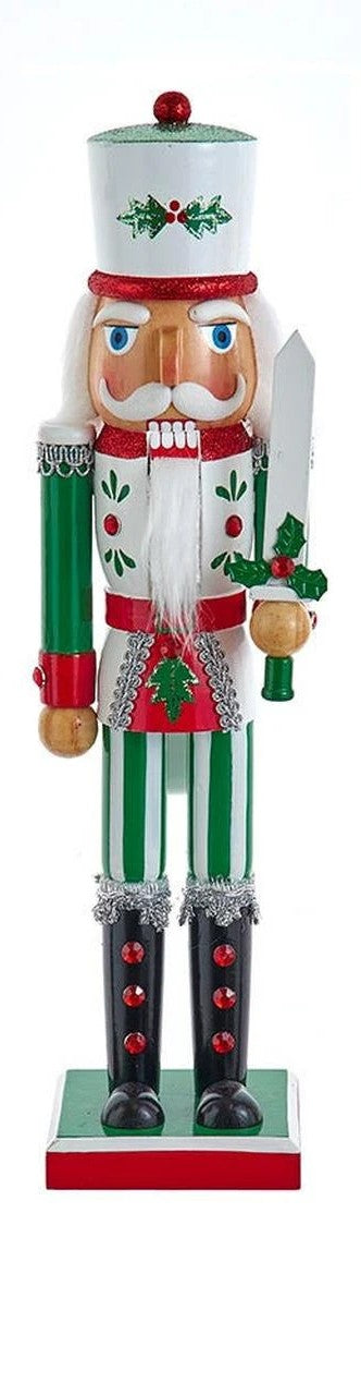 15' Wooden Jolly Nutcracker