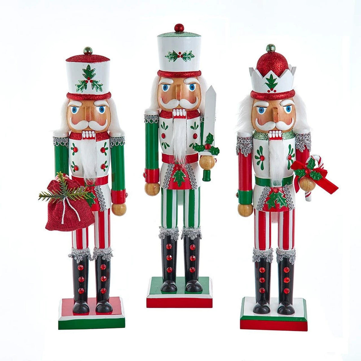 15' Wooden Jolly Nutcracker
