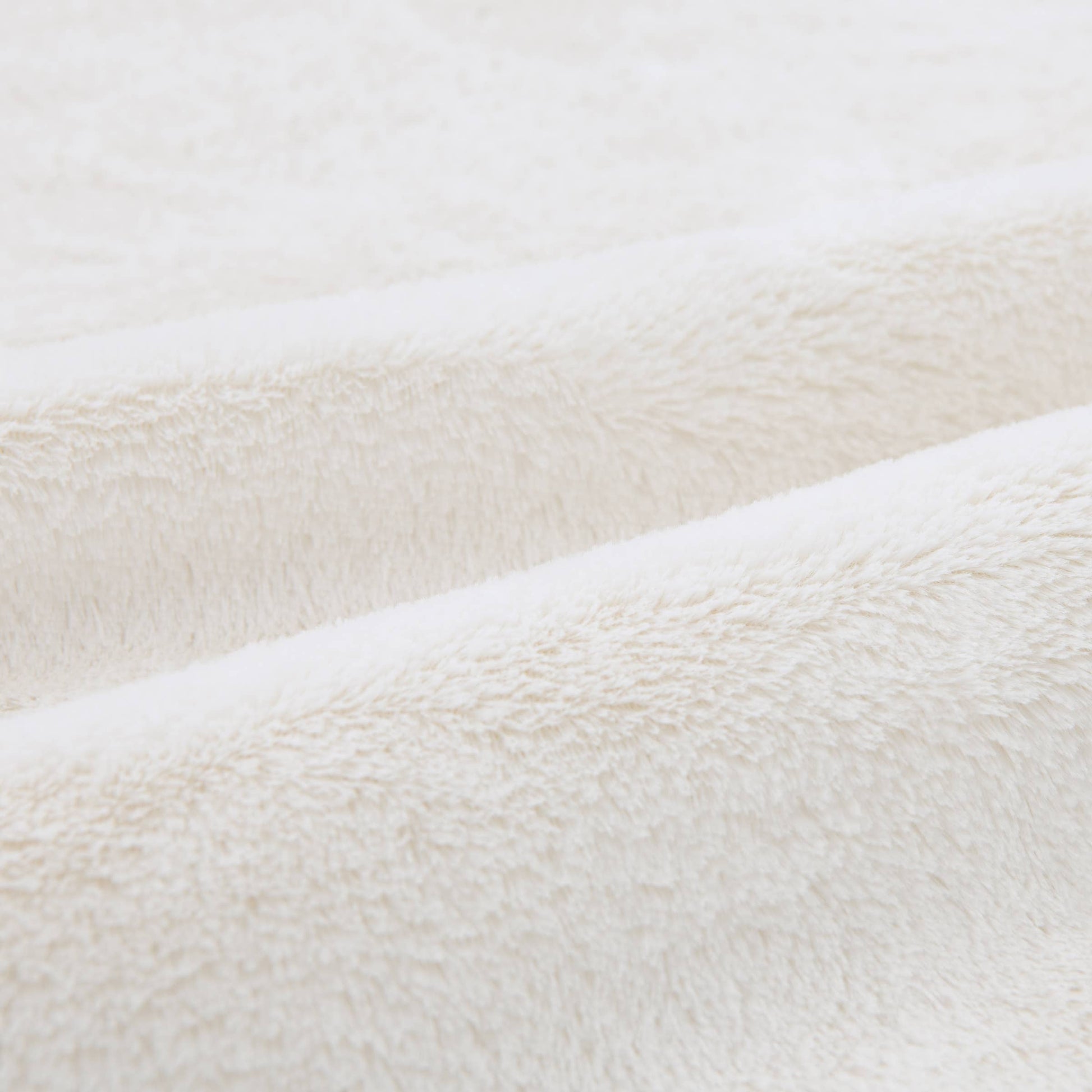 Close-up of textured white fabric