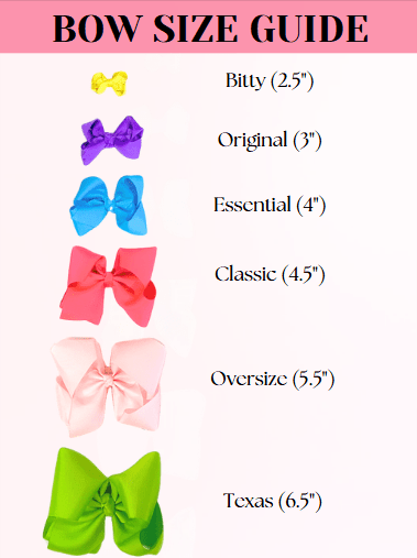 The Hair Bow Company - 5.5" Oversize Grosgrain Hair Bow | Alligator Clip or (Headband - Coming Soon)