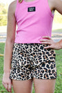Girlie Girl Originals - LM-KSH-1003-Leopard KIDS SHORTS