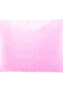 Pink pillow on a white background