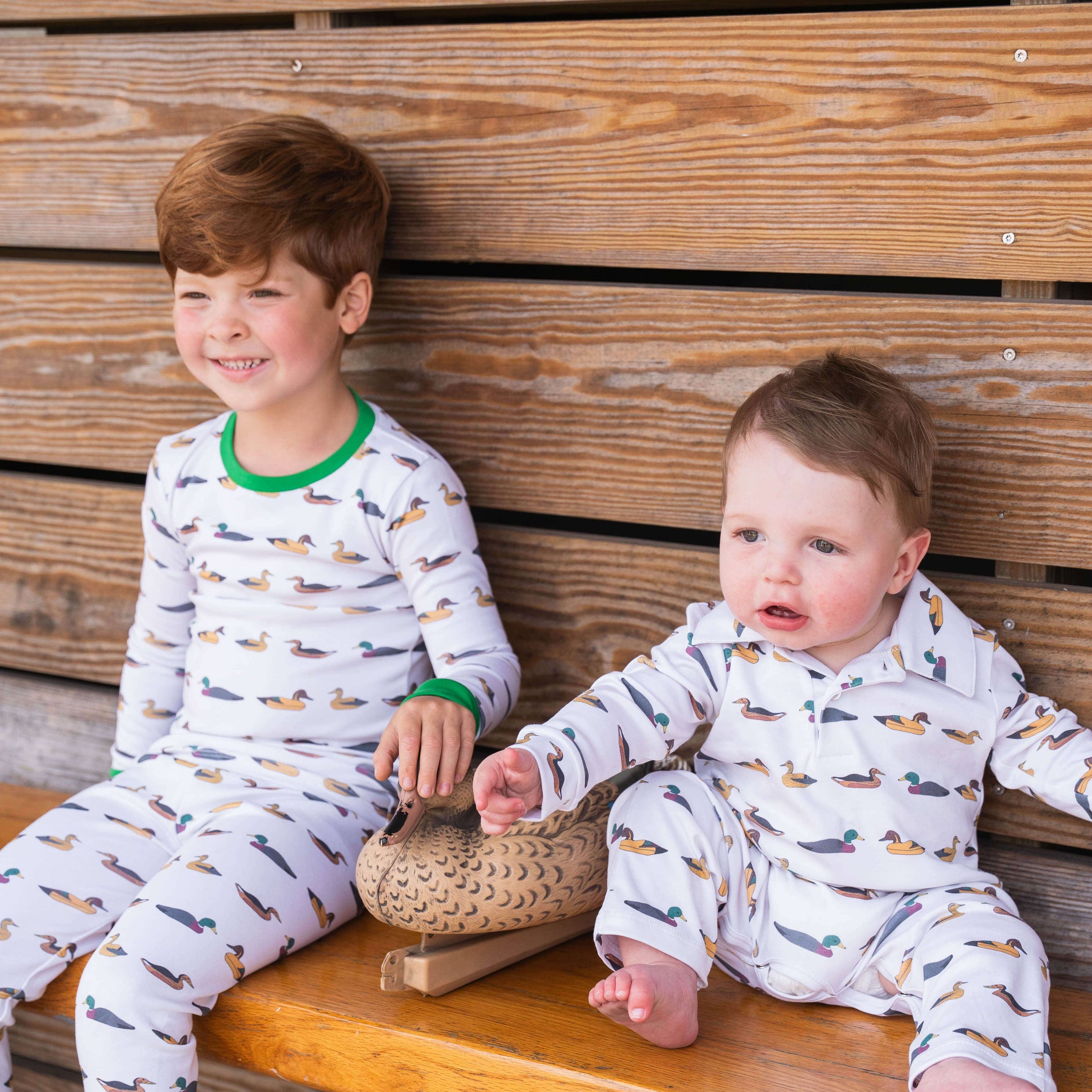 Saltwater Boys Company - SBC Signature Boys Polo LS Romper