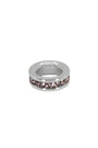 Mini Birthstone Charms - White Gold - June