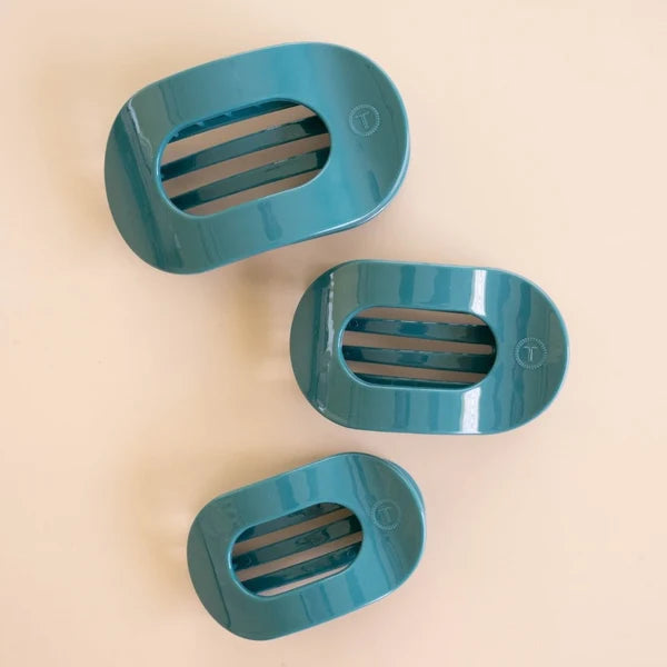 Flat Round Hair Clip