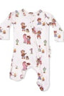Vintage Cowgirls - 2 Way Zipper Footie