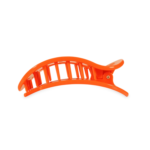 Collegiate Flat Round Hair Clip